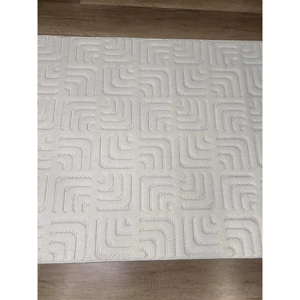 Hoom Rugs Prag 9209 Krem Modern Makina Halısı