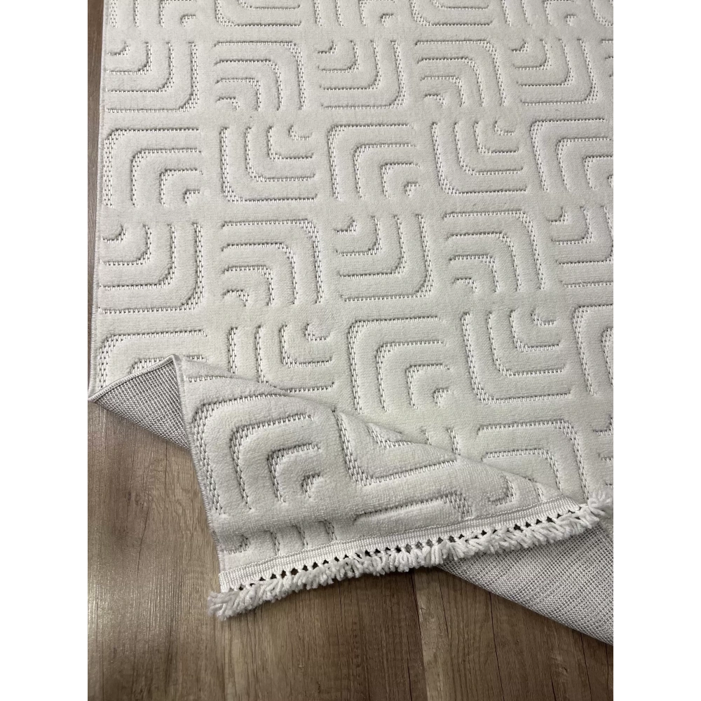 Hoom Rugs Prag 9209 Krem Modern Makina Halısı