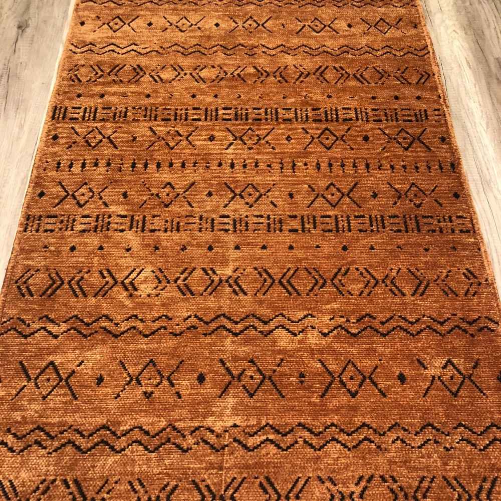 Hoom Rugs Prestij Eko 319 Kiremit Dekoratif Yıkanabilir Kilim