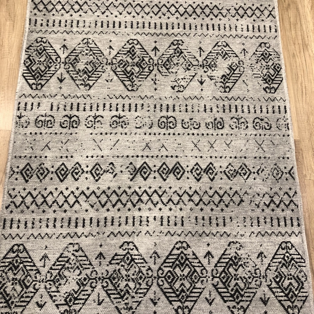 Hoom Rugs Prestij Eko 338 Açık Gri Dekoratif Yıkanabilir Kilim