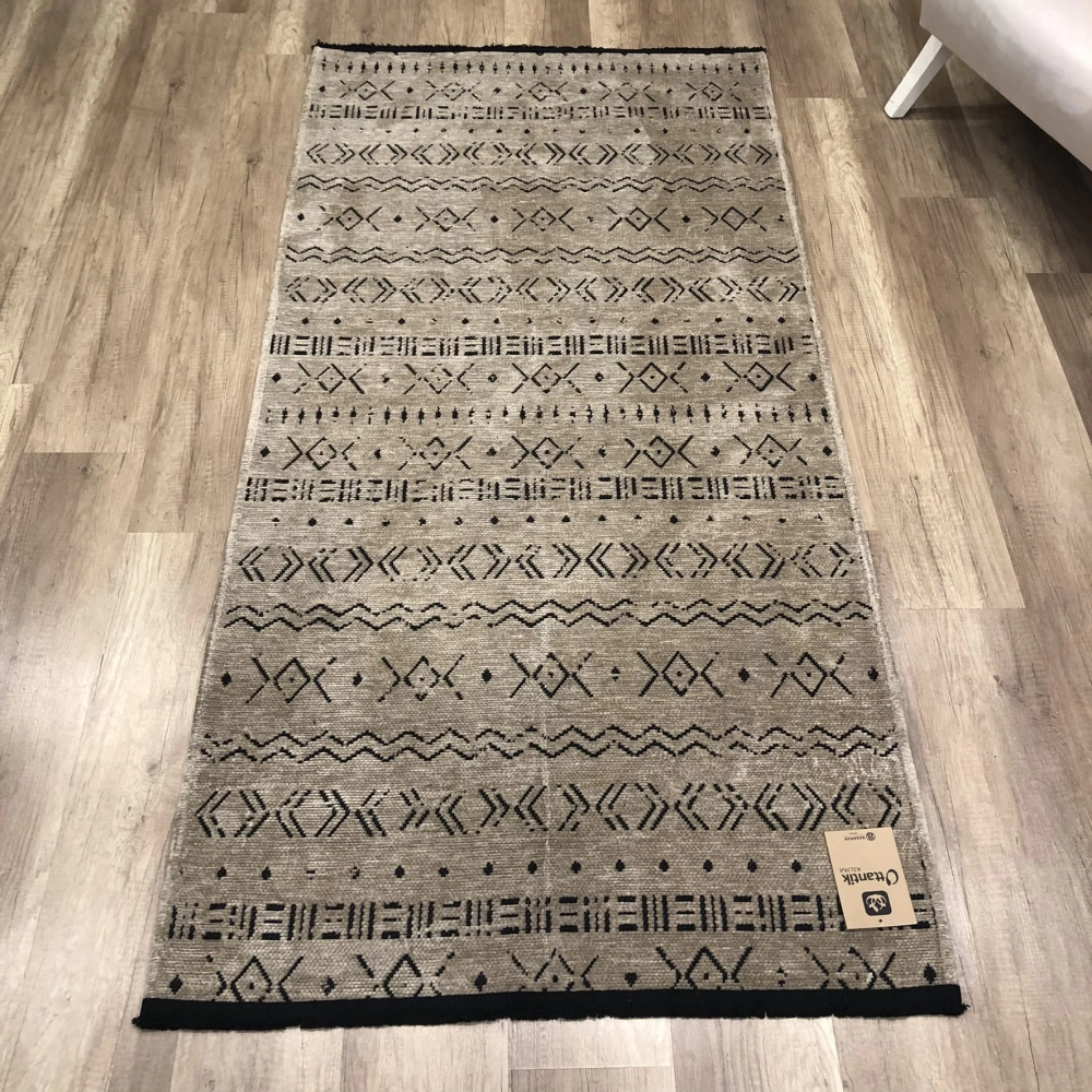 Hoom Rugs Prestij Eko 351 Bej Dekoratif Yıkanabilir Kilim