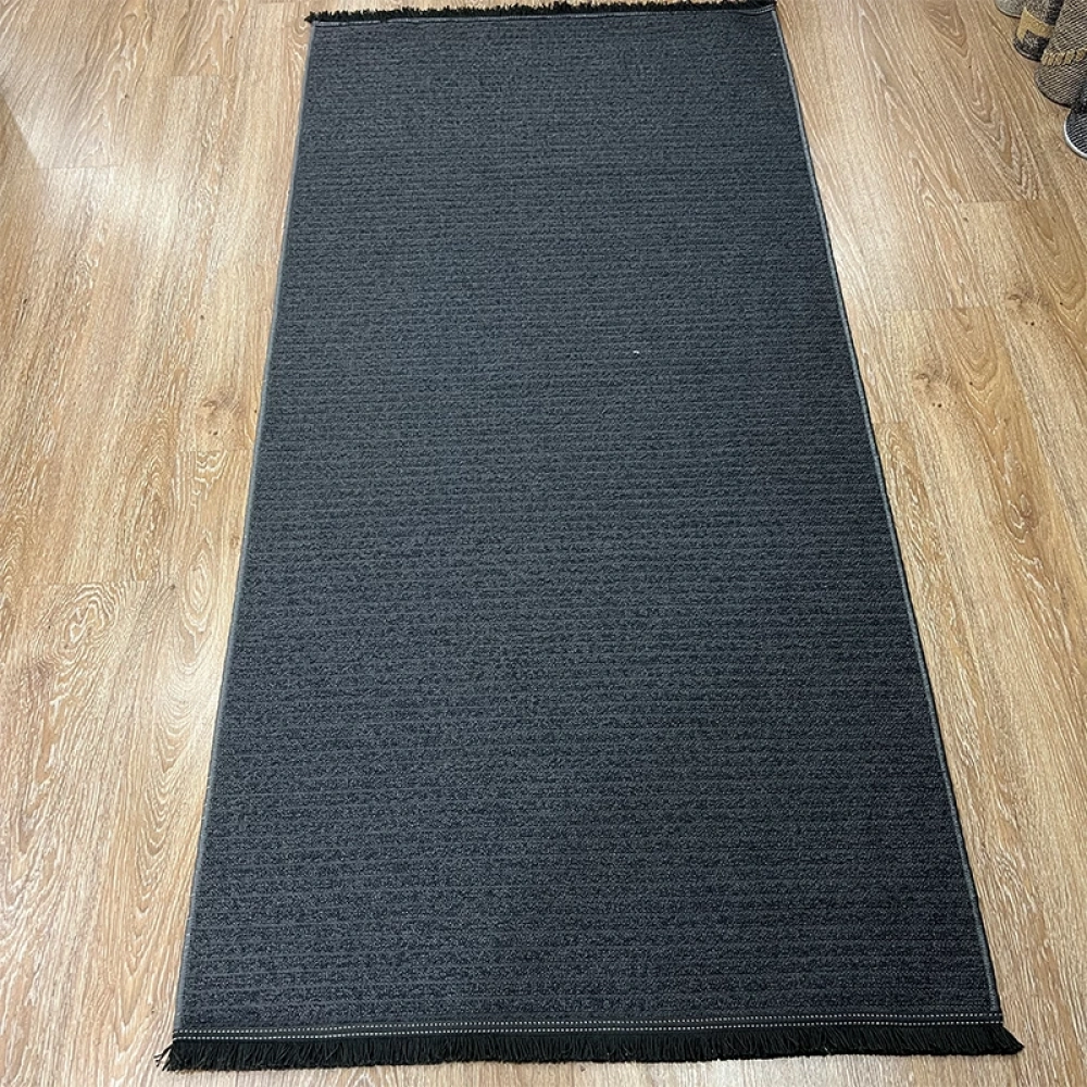 Hoom Rugs Retro 6204 A Antrasit Modern Yıkanabilir Halı