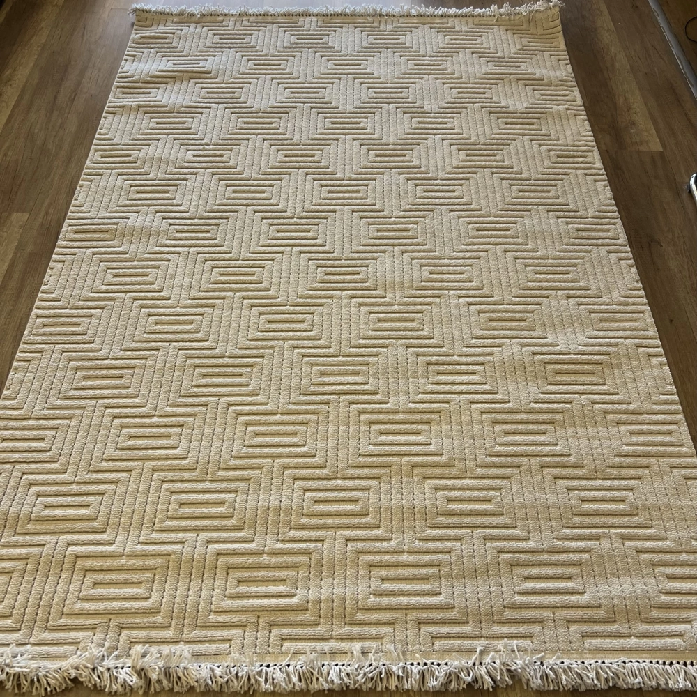 Hoom Rugs Ruby 1550 Bej İskandinav Halı