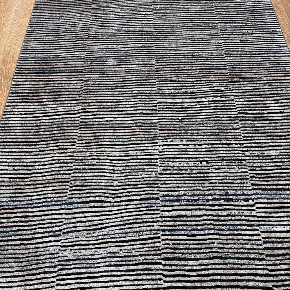 Hoom Rugs Ruby 3054 Koyu Gri Salon Halısı