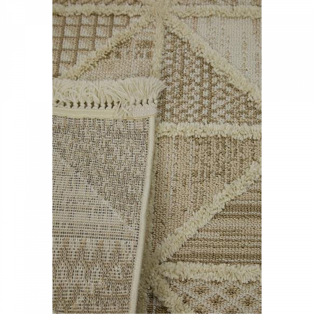 Hoom Rugs Step 2201 Krem İskandinav Halı