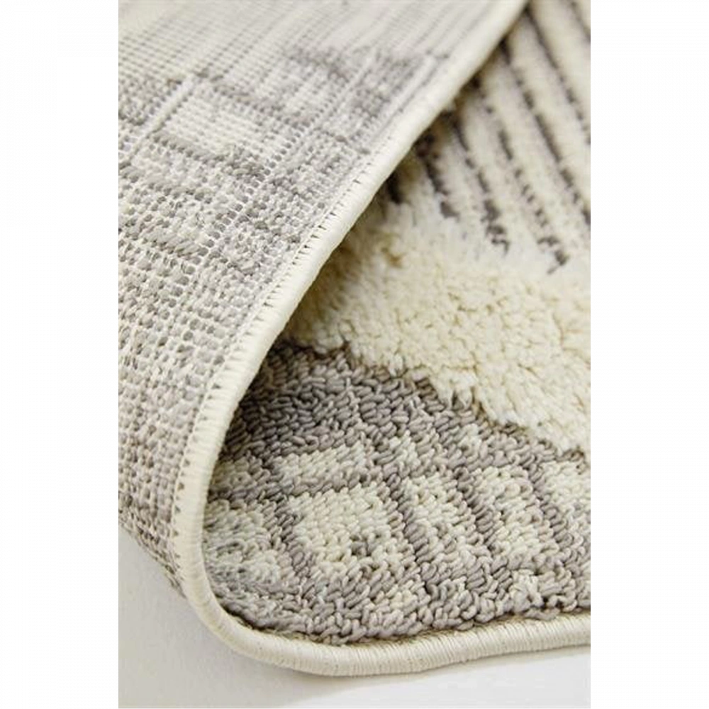 Hoom Rugs Step 2202 Gri İskandinav Halı