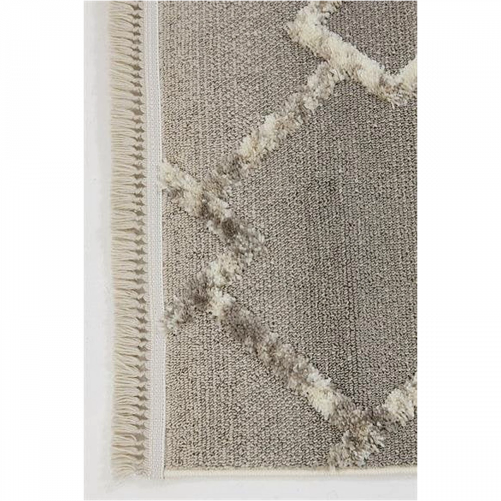 Hoom Rugs Step 2203 Gri İskandinav Halı