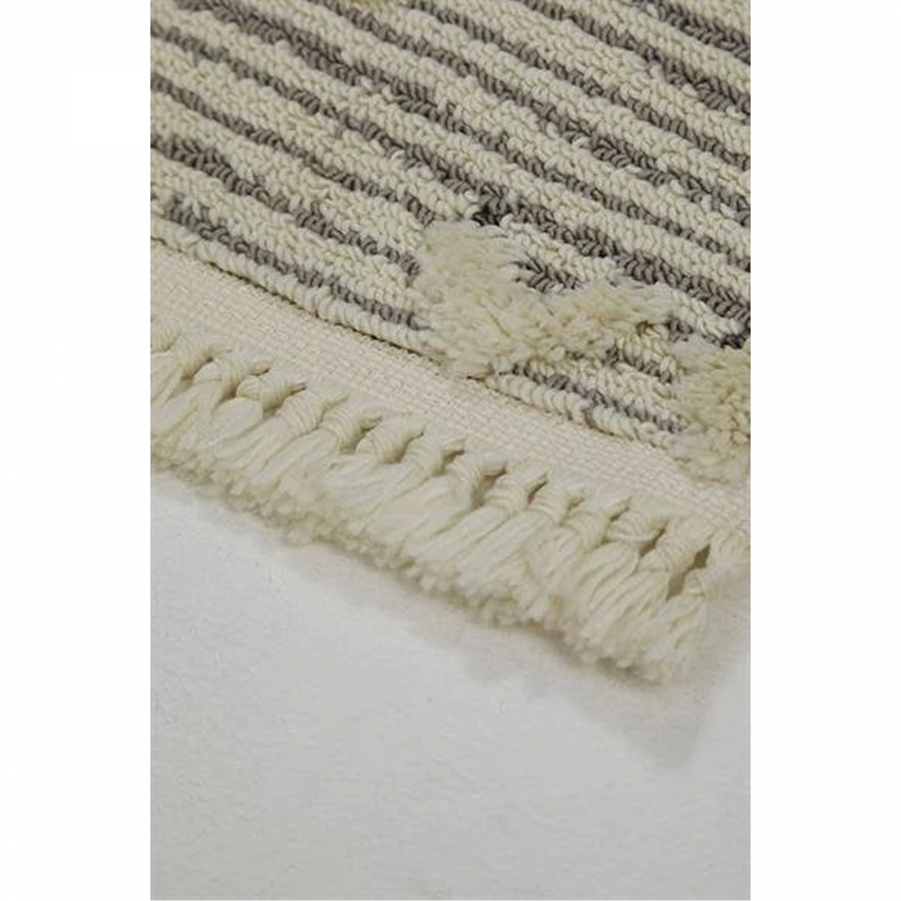 Hoom Rugs Step 2205 Gri İskandinav Halı