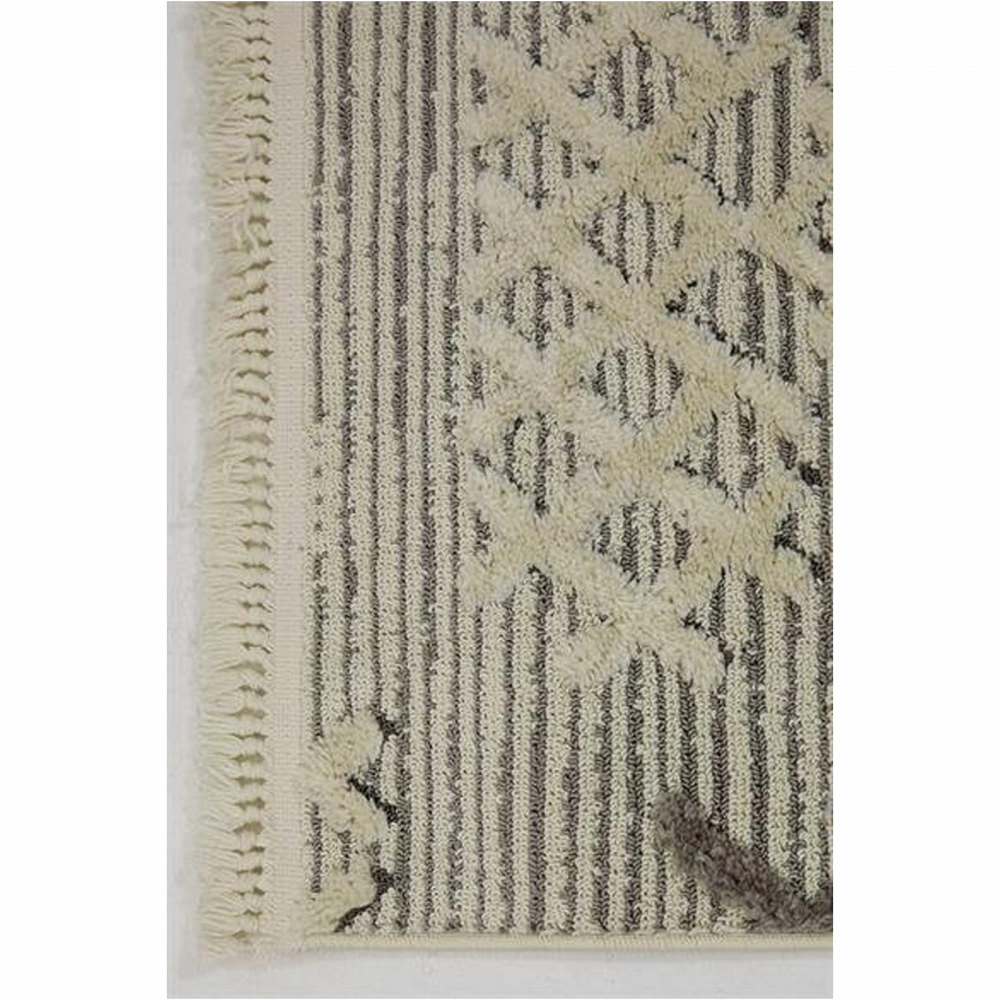 Hoom Rugs Step 2205 Gri İskandinav Halı