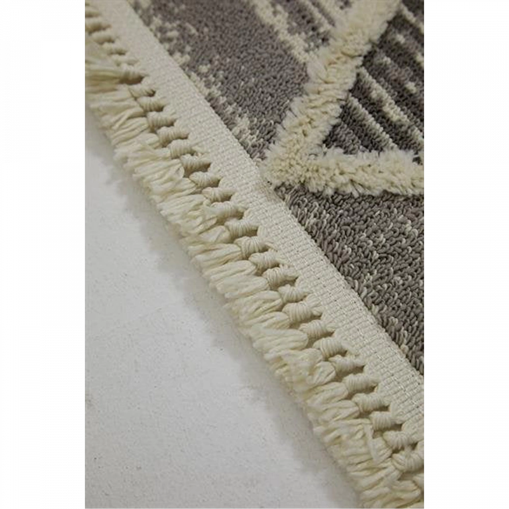 Hoom Rugs Step 2206 Gri İskandinav Halı