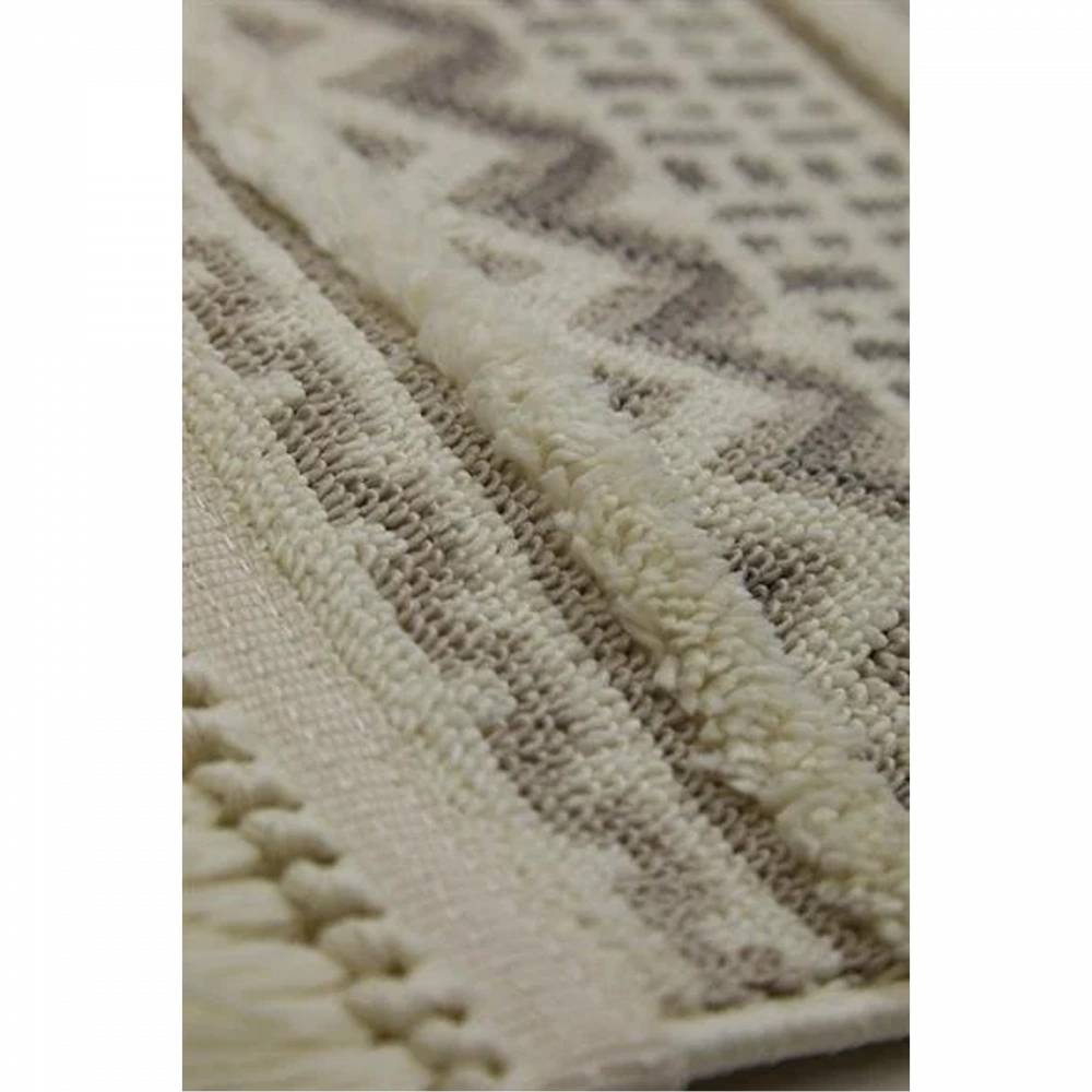 Hoom Rugs Step 2207 Gri İskandinav Halı