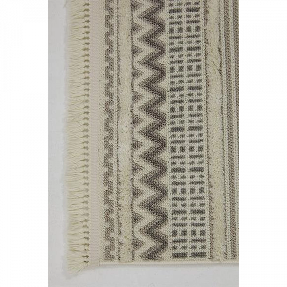 Hoom Rugs Step 2207 Gri İskandinav Halı