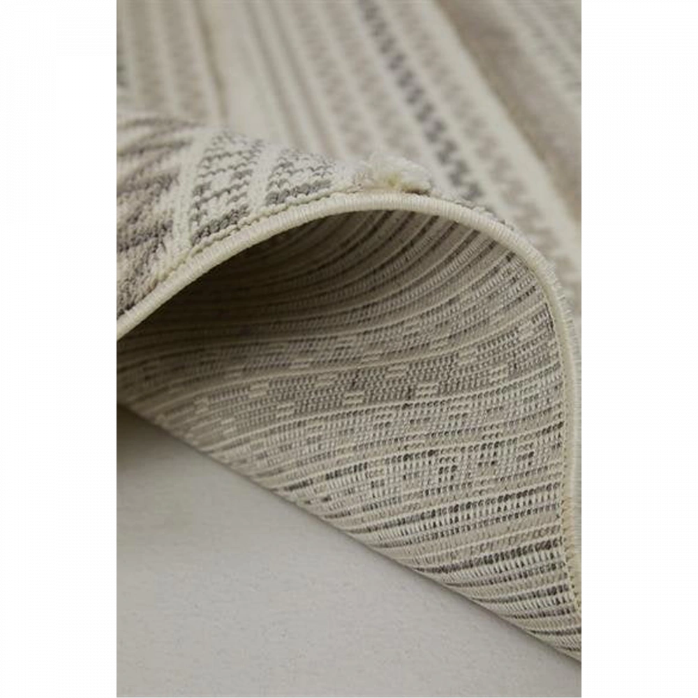 Hoom Rugs Step 2207 Gri İskandinav Halı