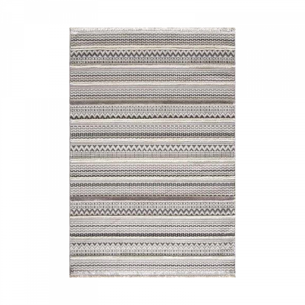 Hoom Rugs Step 2207 Gri İskandinav Halı