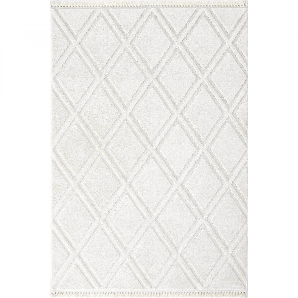 Hoom Rugs Step 2209 Krem İskandinav Halı