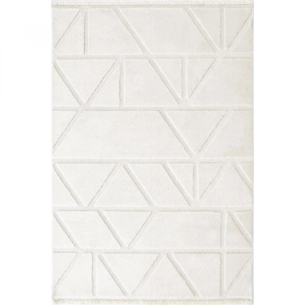 Hoom Rugs Step 2211 Krem İskandinav Halı