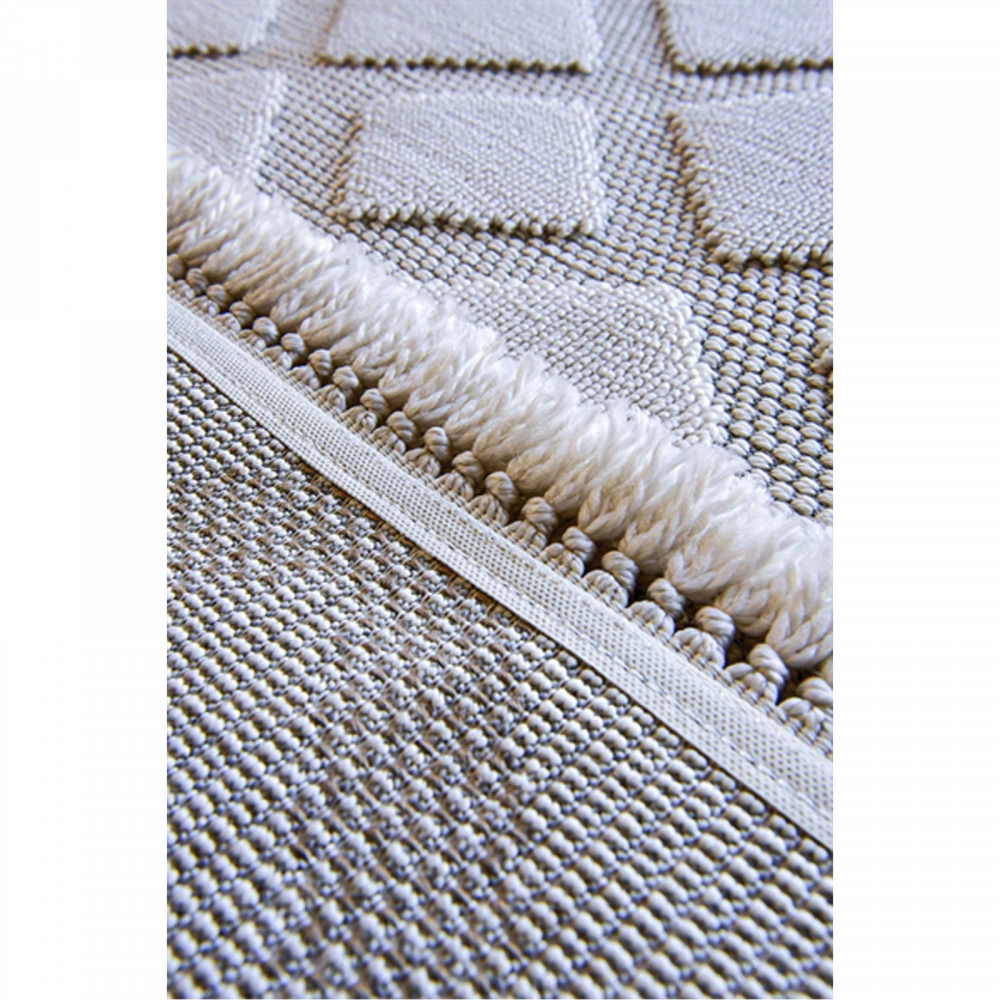 Hoom Rugs Togo 7507 Beyaz İskandinav Halı