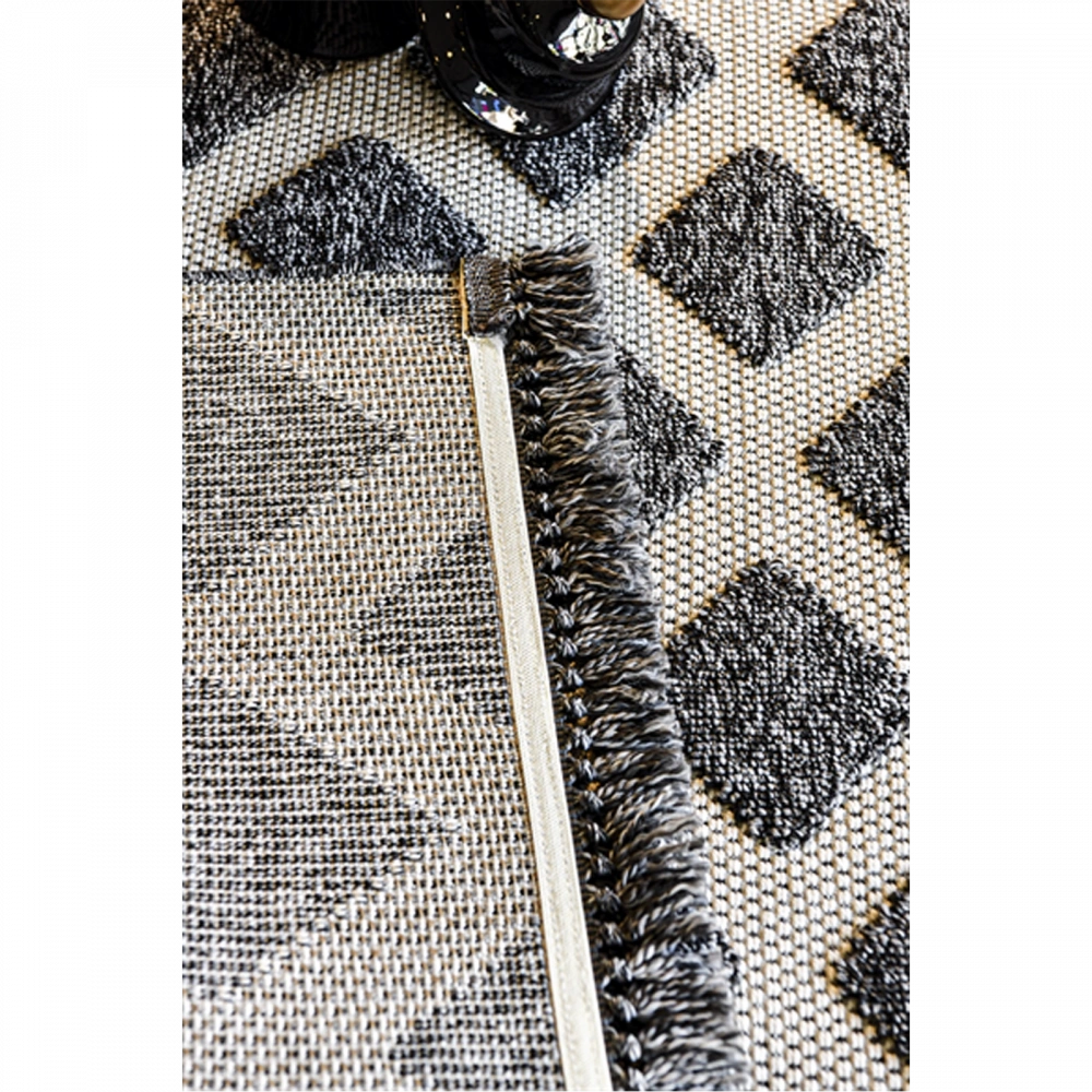 Hoom Rugs Togo 7508 Antrasit İskandinav Halı