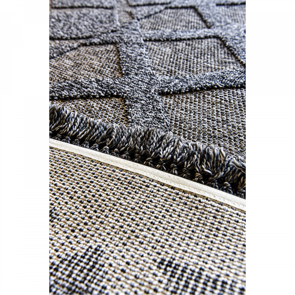 Hoom Rugs Togo 7512 Antrasit İskandinav Halı