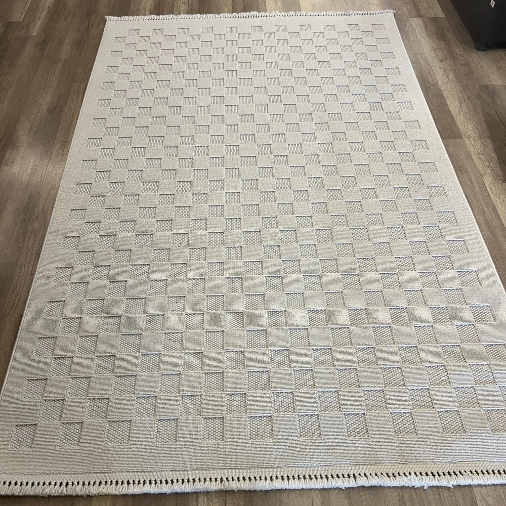 Hoom Rugs Togo 7514 Krem İskandinav Halı