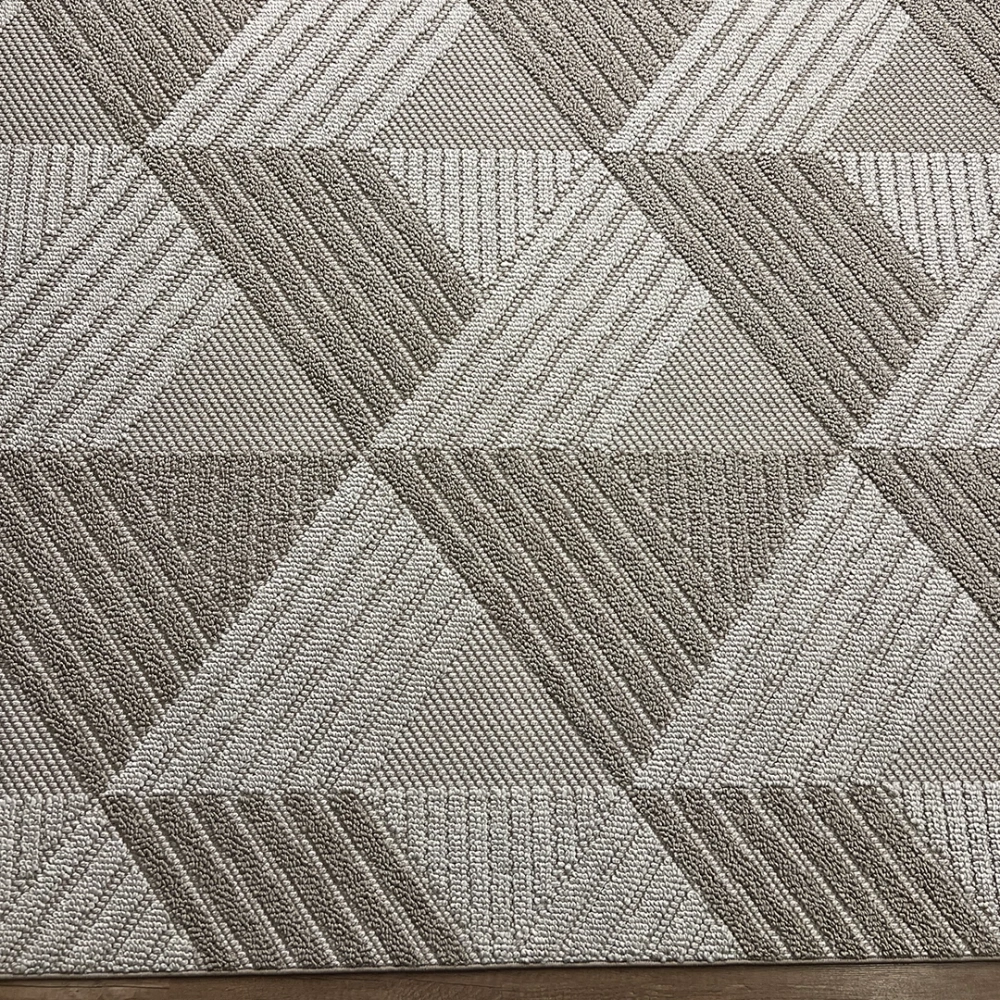 Hoom Rugs Vega S5505A Vizon Bej Hav Toz Vermez Hasır Dokuma Modern Makina Halısı