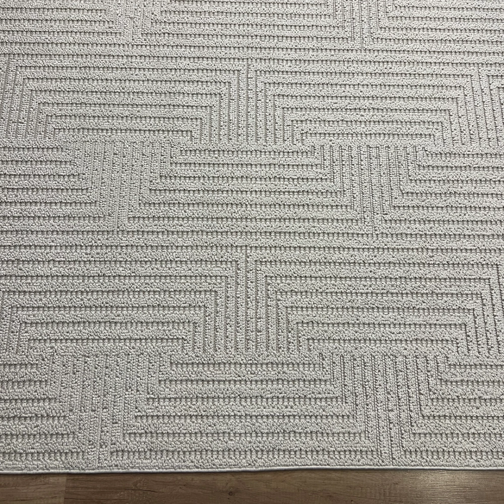 Hoom Rugs Vega S5511A Krem Bej Hav Toz Vermez Hasır Dokuma Modern Makina Halısı