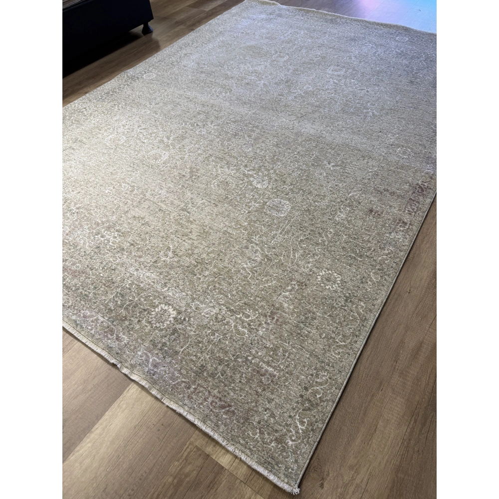 Hoom Rugs Venice VNC 01 Krem Gri Üst Segment Salon Halısı