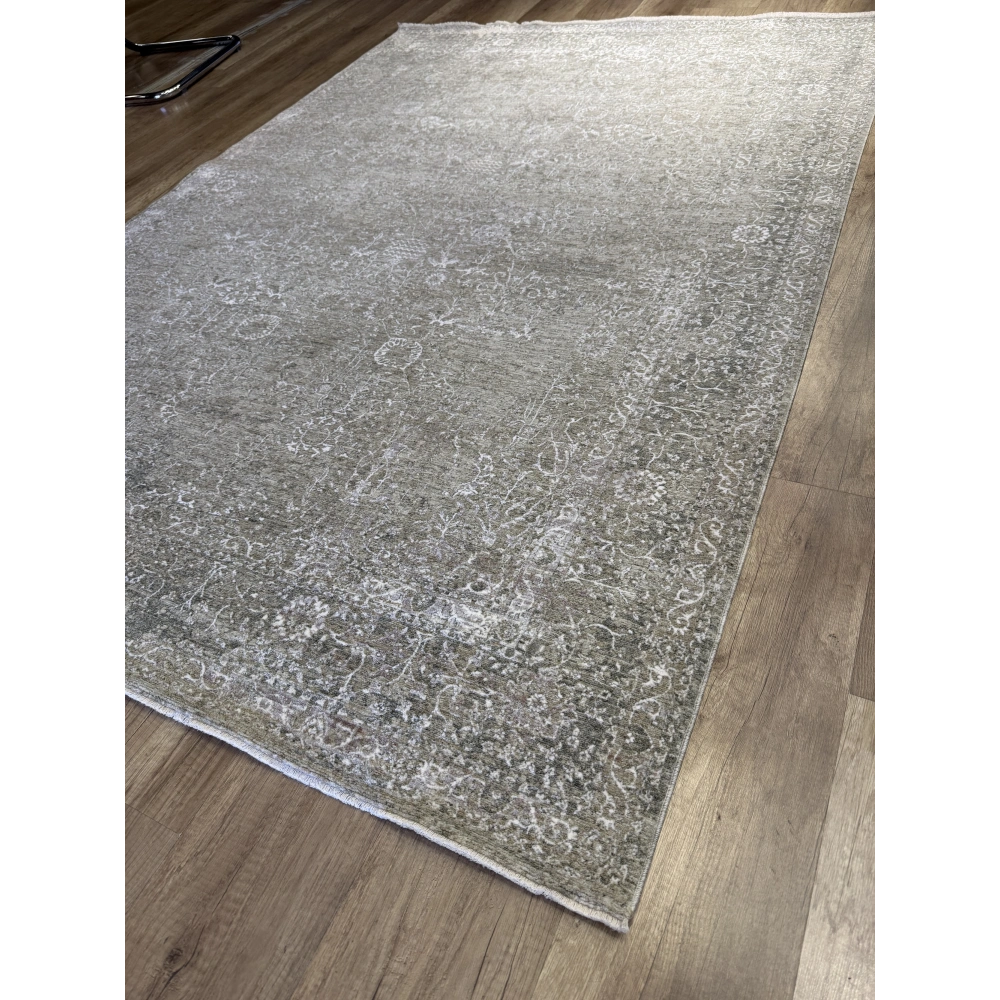 Hoom Rugs Venice VNC 01 Krem Gri Üst Segment Salon Halısı