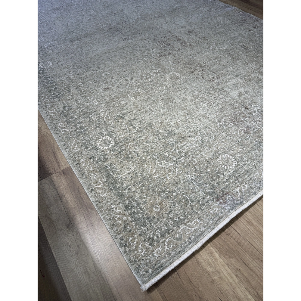 Hoom Rugs Venice VNC 01 Krem Gri Üst Segment Salon Halısı