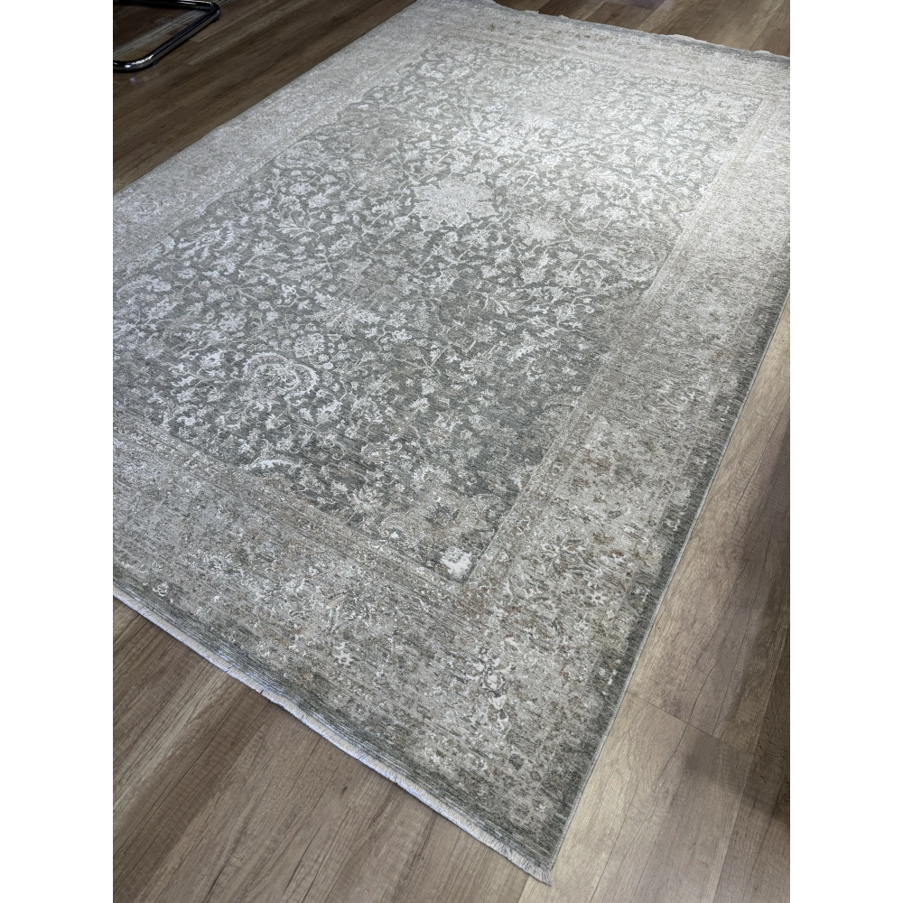 Hoom Rugs Venice VNC 07 Gri Krem Üst Segment Salon Halısı
