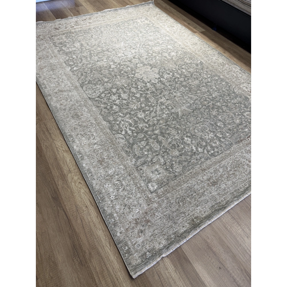 Hoom Rugs Venice VNC 07 Gri Krem Üst Segment Salon Halısı