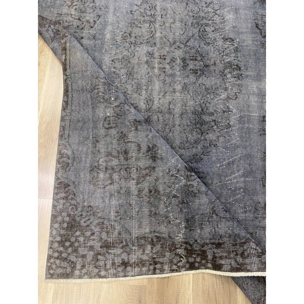 Hoom Rugs Vintage Gri Kahve Desenli 177x258 4,57 M2 Vintage Halı