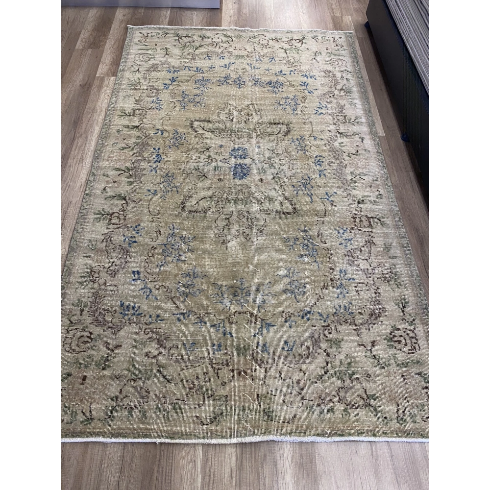 Hoom Rugs Vintage Yeşil Göbekli 175x265 4,64 M2 Vintage Halı