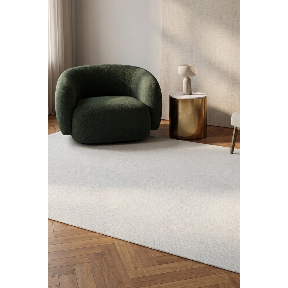 Hoom Rugs Vizyon 3501 Krem Modern Akrilik Halı