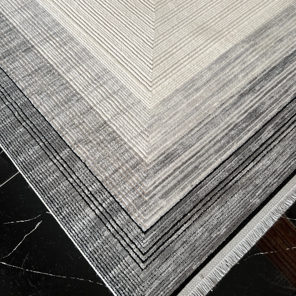 Hoom Rugs Zen 7004 Gri Modern Salon Halısı