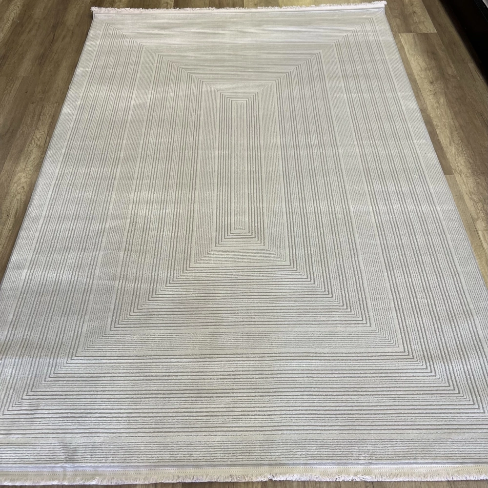 Hoom Rugs Zen 7005 Kemik Modern Salon Halısı