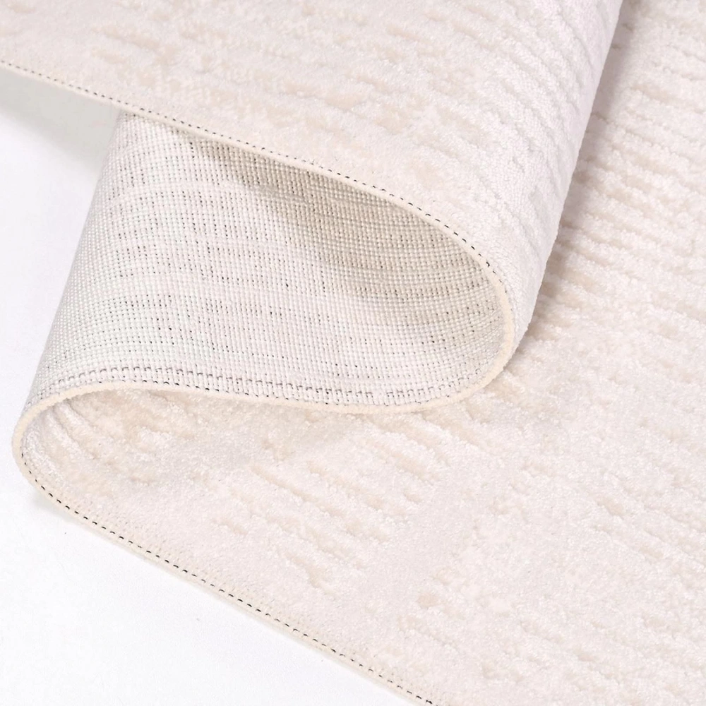 İpek Mekik Halı Filiya 11301 Krem Modern Salon Halısı