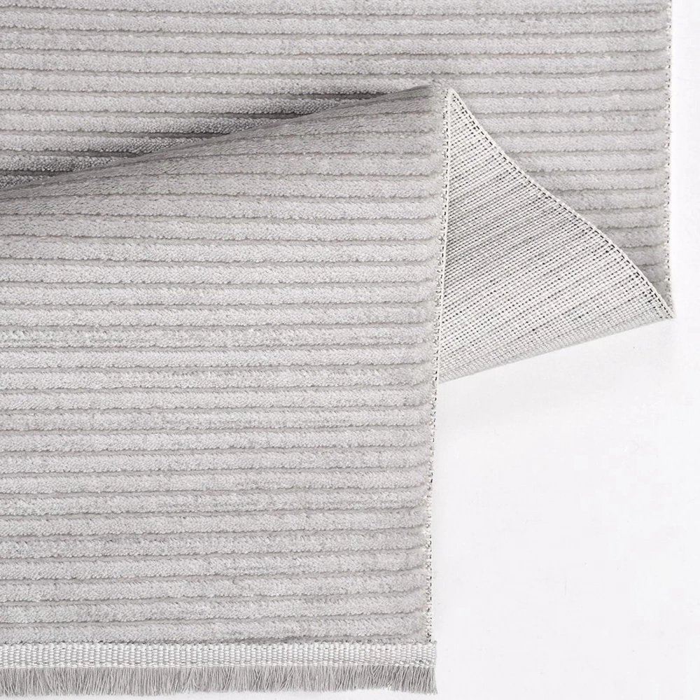 İpek Mekik Halı Filiya 11351 Gri Modern Salon Halısı