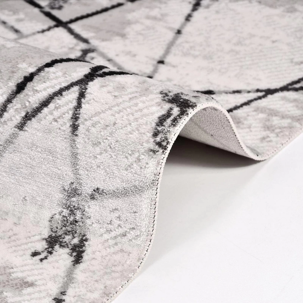 İpek Mekik Halı Filiya 11353 Krem Modern Salon Halısı