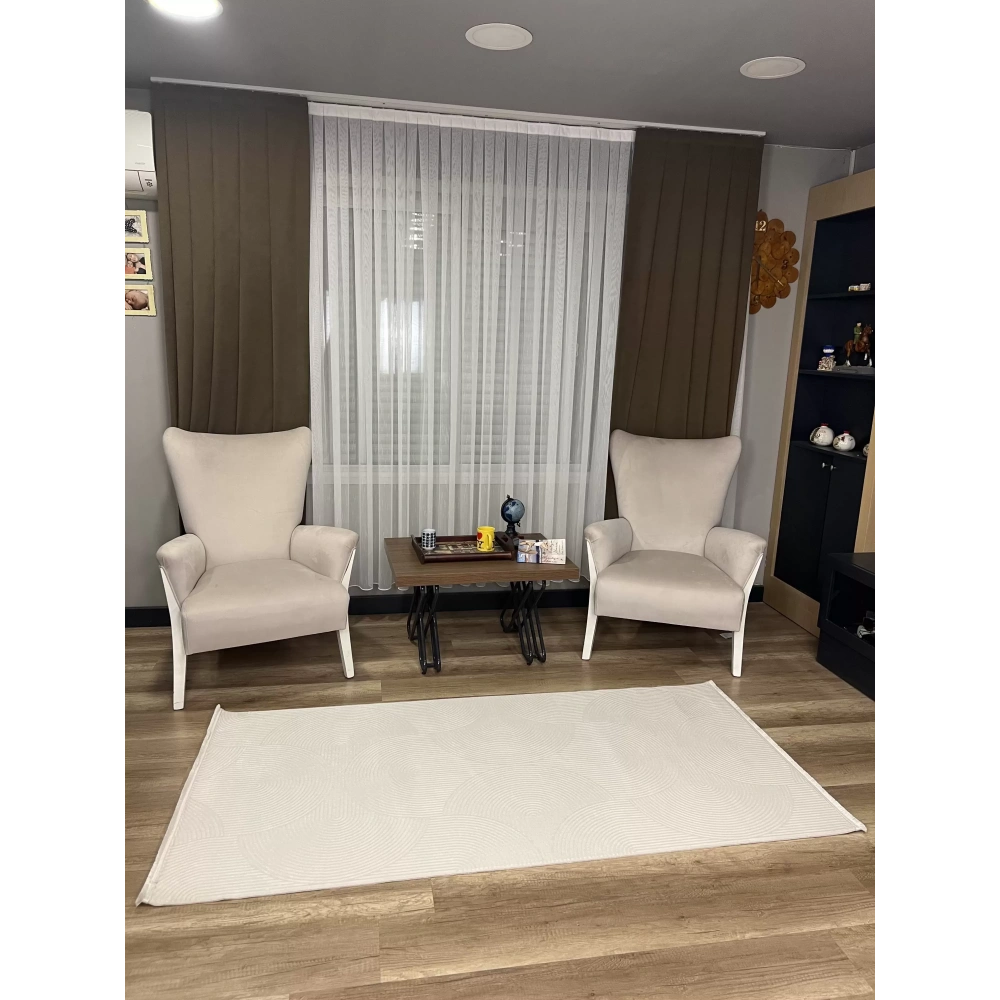 Luxess Halı Arya 1126 Krem Modern Halı