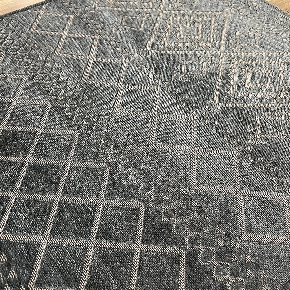 Luxess Halı Cool 405 Antrasit Yıkanabilir Kilim