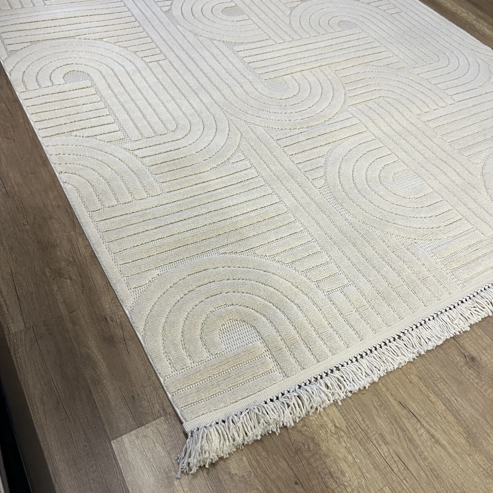 Luxess Halı Dizayn 1090 Bej İskandinav Halı