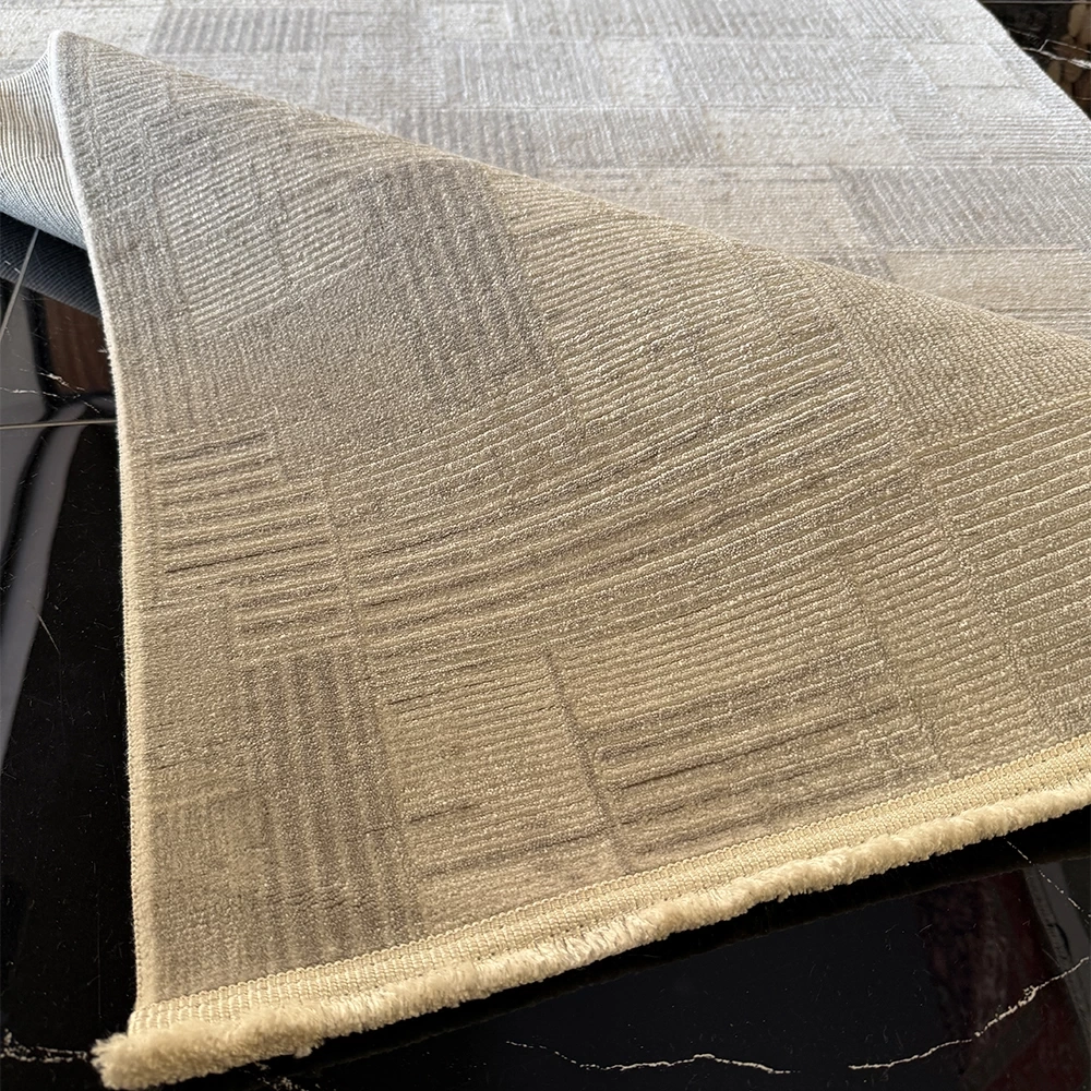 Luxess Halı İpek 1134 Gri Modern Halı