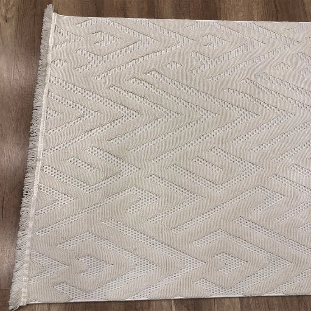 Luxess Halı Mood 1118 Krem Modern İskandinav Halı