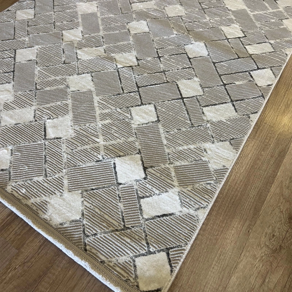 Luxess Halı Zen 1087 Gri Modern Halı