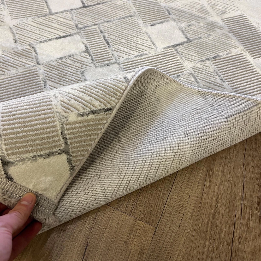 Luxess Halı Zen 1087 Gri Modern Halı