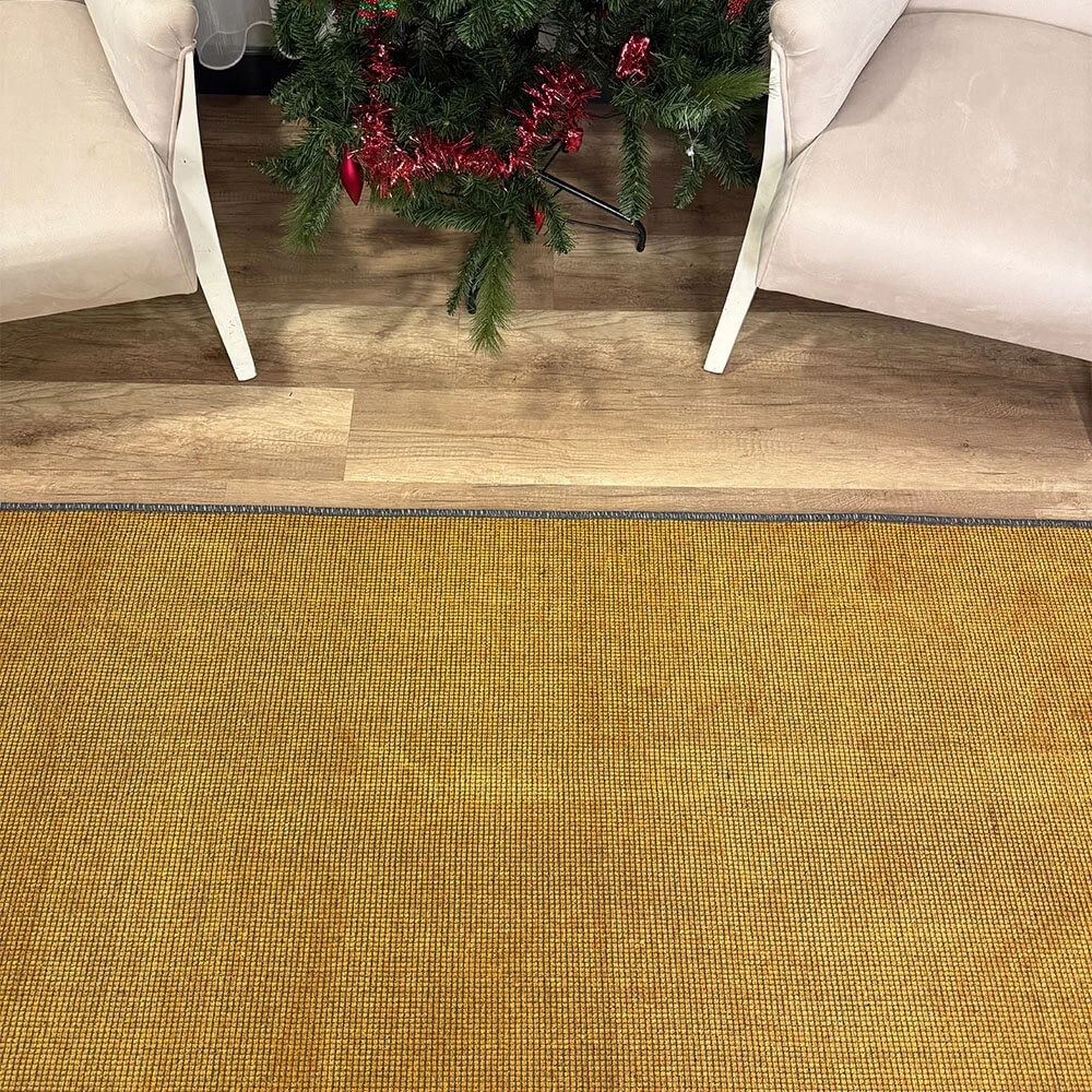 Luxess Kilim Gold Hav Toz Vermez Kaymaz Kolay Kullanımlı Yıkanabilir Düz Renk Kilim