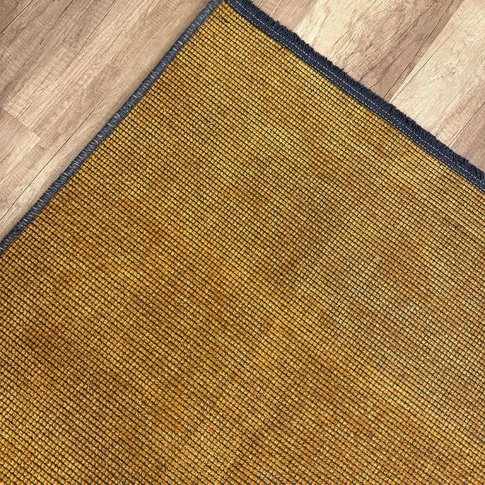Luxess Kilim Gold Hav Toz Vermez Kaymaz Kolay Kullanımlı Yıkanabilir Düz Renk Kilim