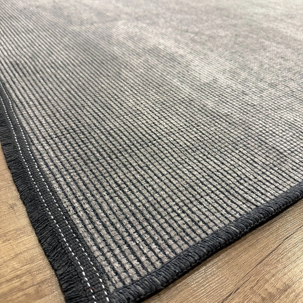 Luxess Kilim Grey Hav Toz Vermez Kaymaz Kolay Kullanımlı Yıkanabilir Düz Renk Kilim