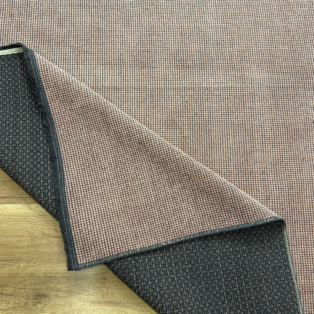 Luxess Kilim Pink Hav Toz Vermez Kaymaz Kolay Kullanımlı Yıkanabilir Düz Renk Kilim